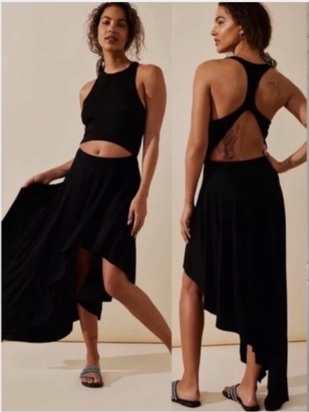 Free People Bethany Cut Out Dress